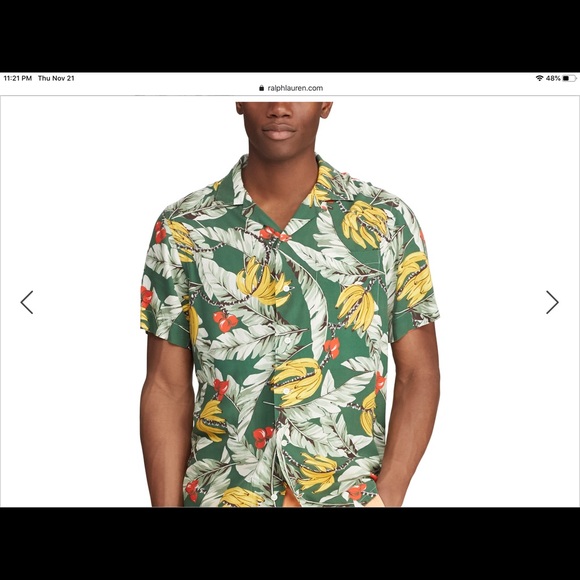 Polo Ralph Lauren Tropical Hawaiian CAMP SHIRT NWT - Picture 4 of 4